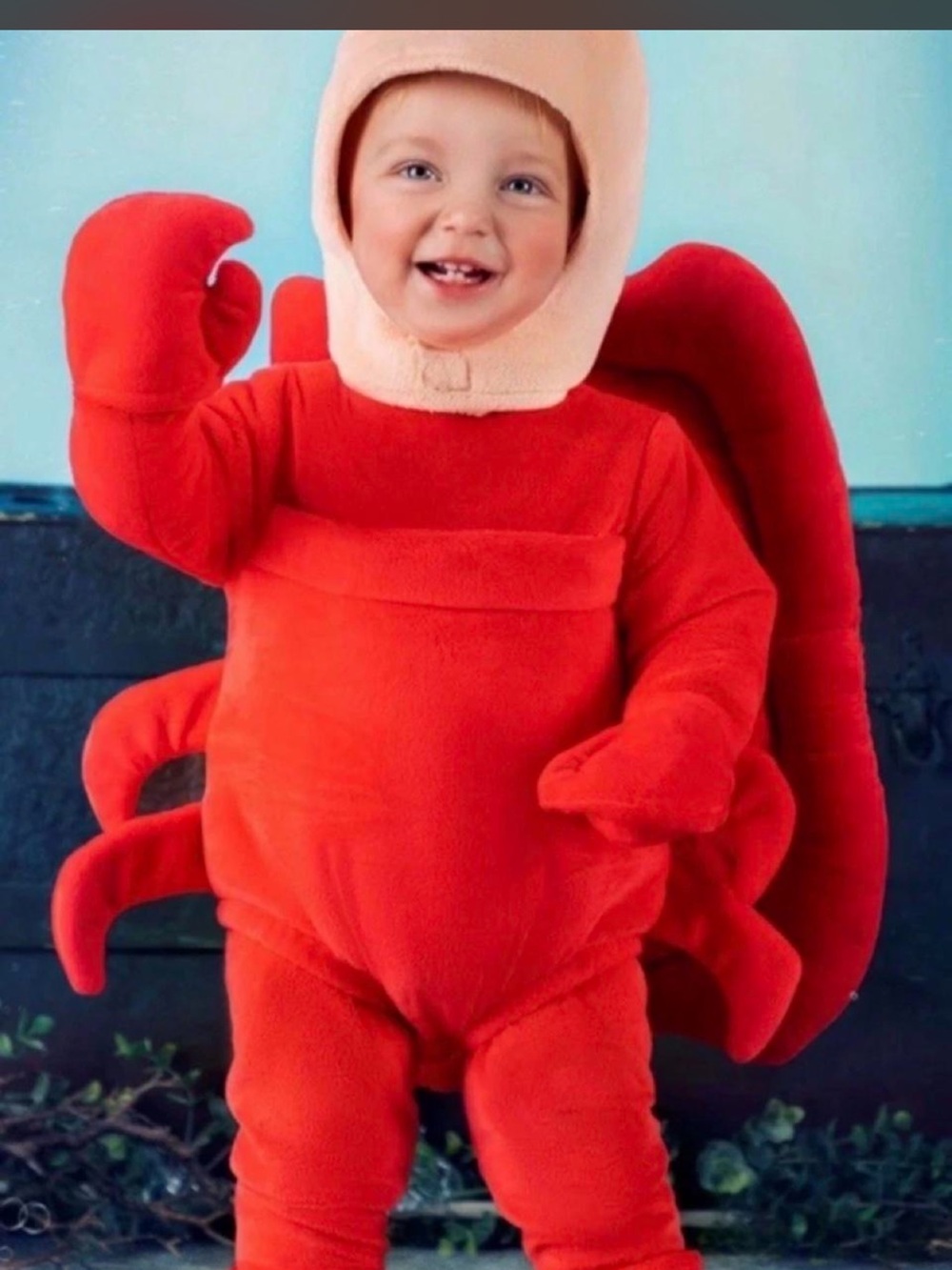 Disney The Little Mermaid Sebastian the Crab Costume size 4T like new condition